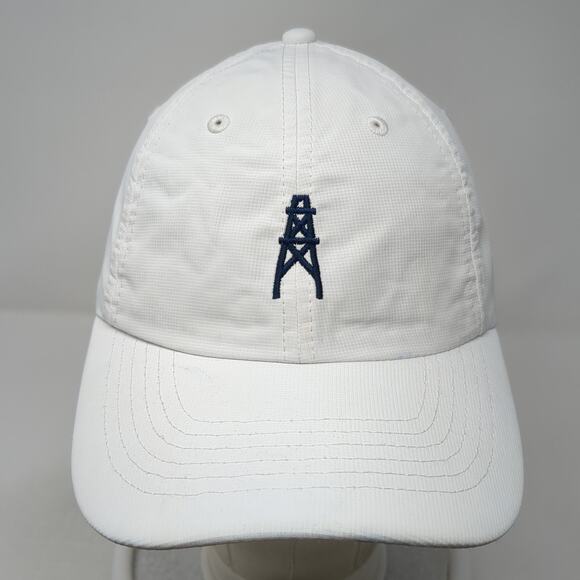 U.S. Energy Strapback Baseball Cap White One Size Adjustable 6 Panel Imperial - Picture 2 of 9